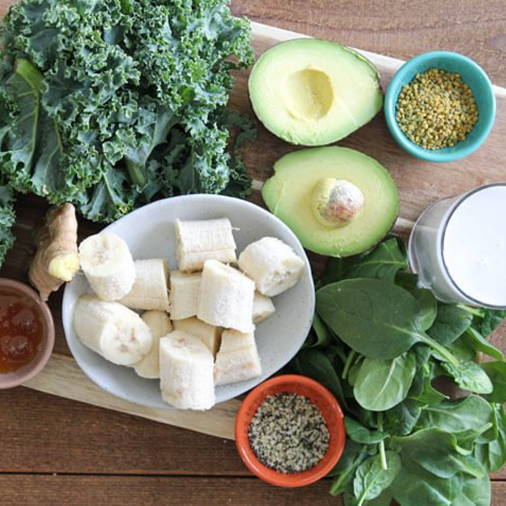 Batido Verde Para Reparar El Intestino