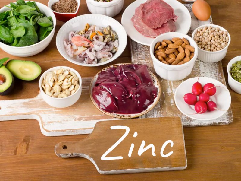 El Zinc es un mineral esencial para mantener el cuerpo funcionando correctamente.